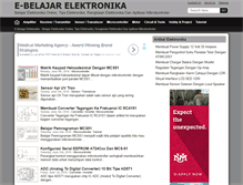Tablet Screenshot of e-belajarelektronika.com